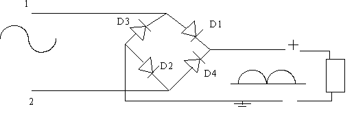 Redressement par pont de diode